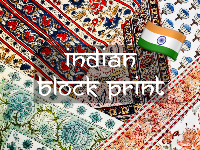 【インド・ブロックプリント】インド文化とファッション好きなら知っておきたいブロックプリント【概要と代表的なデザインについて】 - なますて ぱりばーる