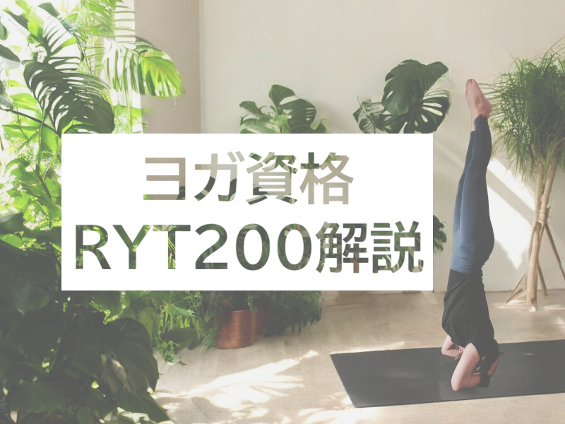 【ヨガ・インド】ヨガで最も一般的な資格RYT200とは？RYT200の学習内容とメリットを解説！- なますて ぱりばーる